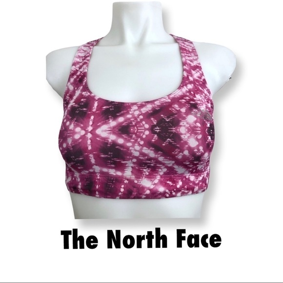 𝅺THE North Face Vapor Wick Razorback Sports Bra Small Petite - Picture 1 of 6